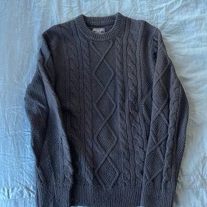 A&F Cable Knit Fisherman Sweater